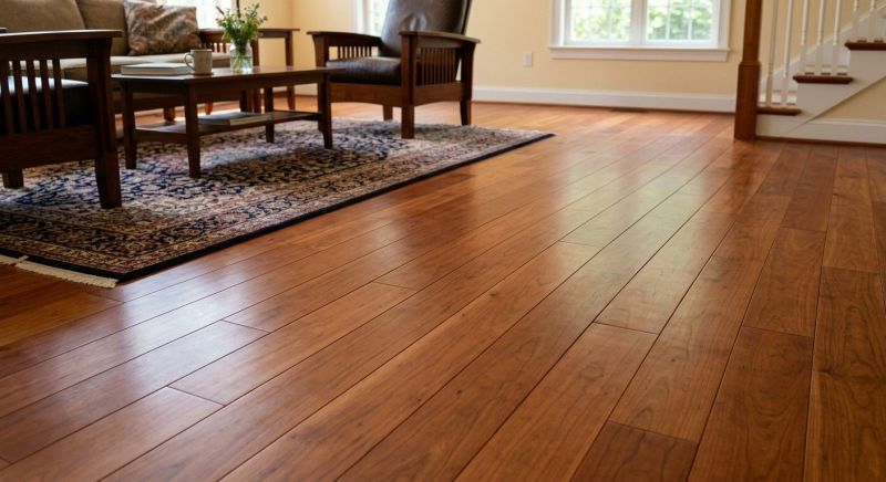Cherry Floor Installation in Bartlett, IL