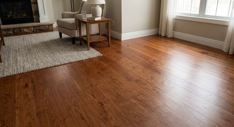 Cherry Floor Installation in Itasca, IL