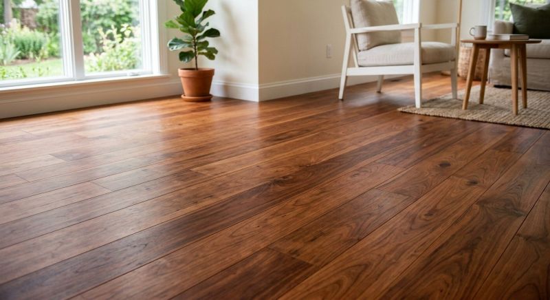 Cherry Floor Installation in Libertyville, IL