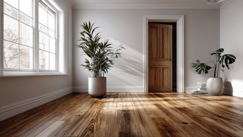 Dark Wood Floor Installation in Skokie, IL