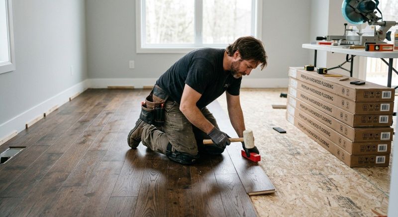 Hardwood Floor Installation in Bartlett, IL