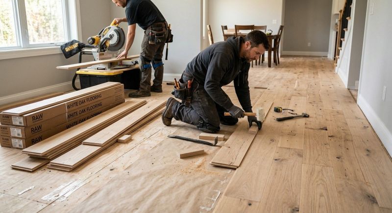 Hardwood Floor Installation in Hillside, IL