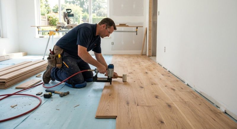 Hardwood Floor Installation in Lake County, IL