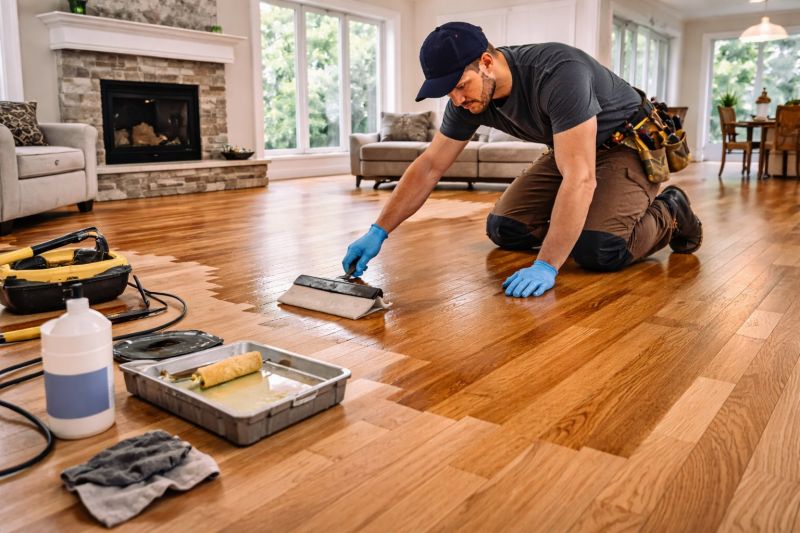 Hardwood Floor Renovation in Skokie, IL