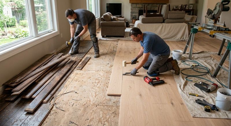 Hardwood Replacement in Addison, IL