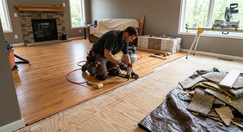 Hardwood Replacement in Skokie, IL