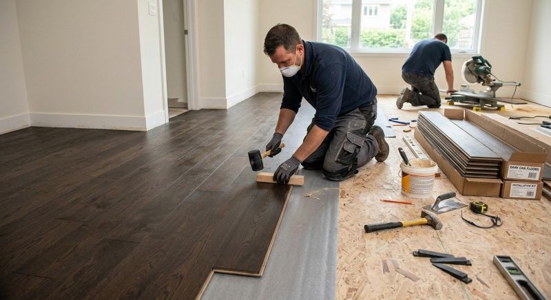 Maple Flooring Installation in Barrington, IL
