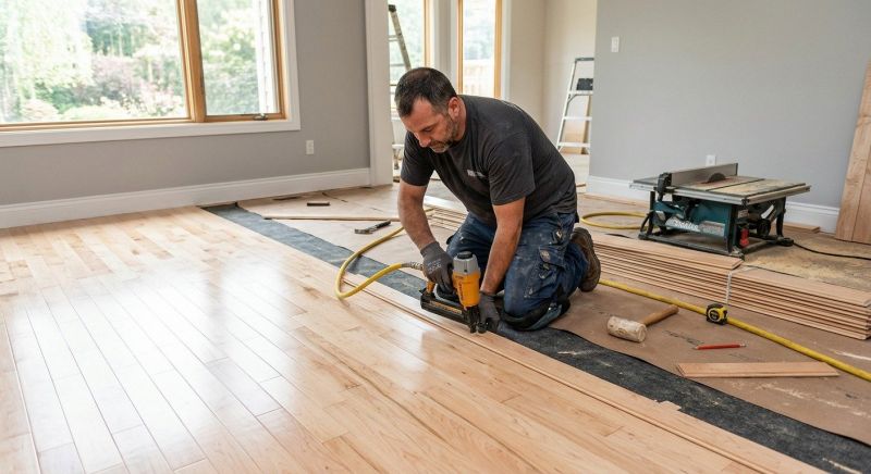 Maple Flooring Installation in Hillside, IL