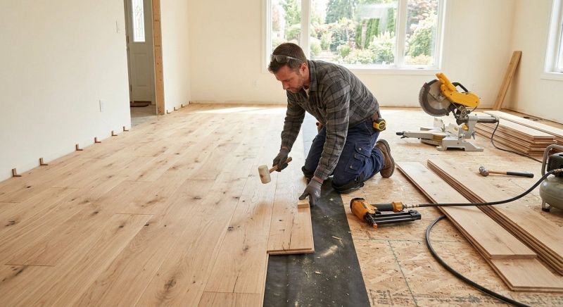 Oak Floor Replacement in Skokie, IL