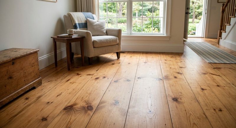 Pine Floor Installation in Skokie, IL