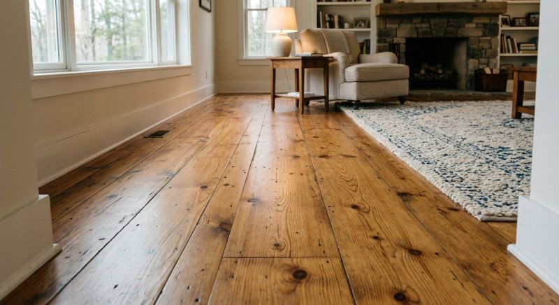 Pine Floor Installation in Skokie, IL