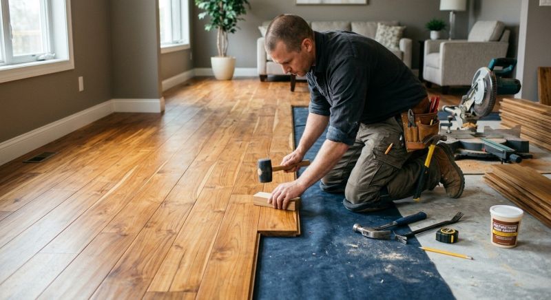 Teak Flooring Installation in Skokie, IL