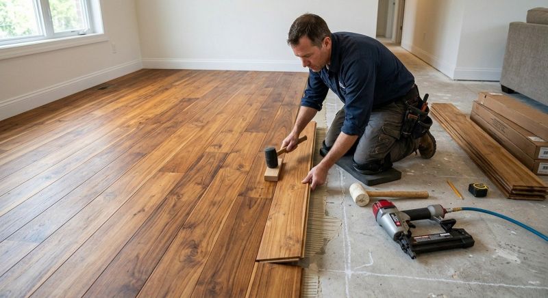 Teak Flooring Installation in Skokie, IL