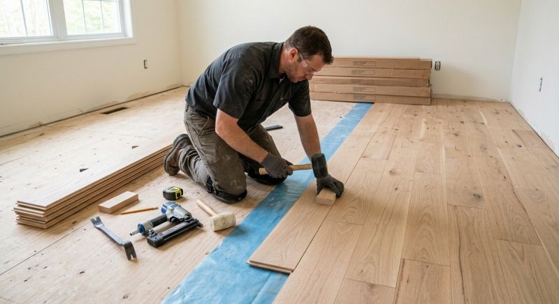 Wood Floor Replacement in Forest Park, IL