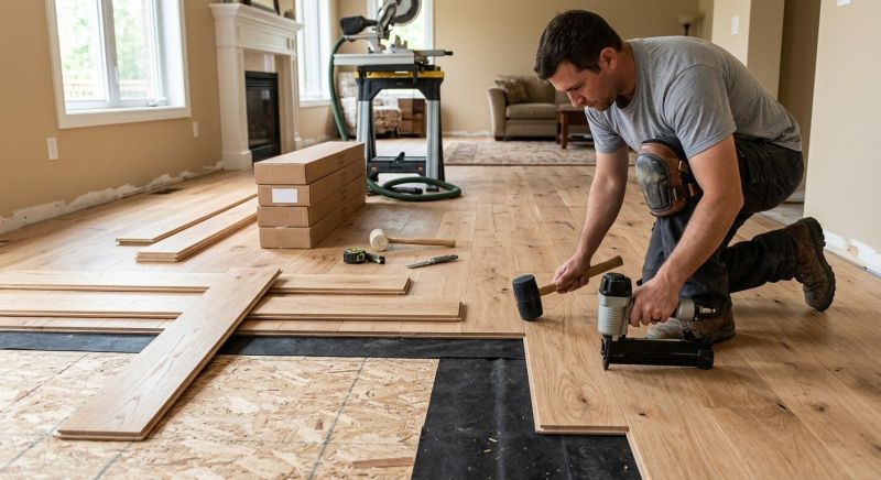 Wood Flooring Installation in Glen Ellyn, IL