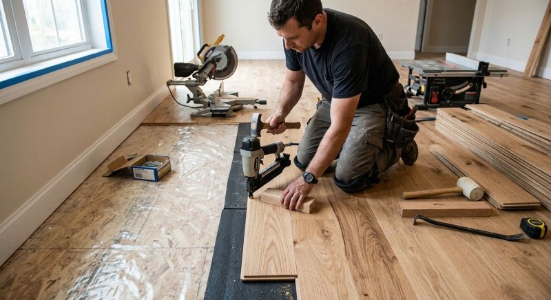 Wood Flooring Installation in Lake Bluff, IL